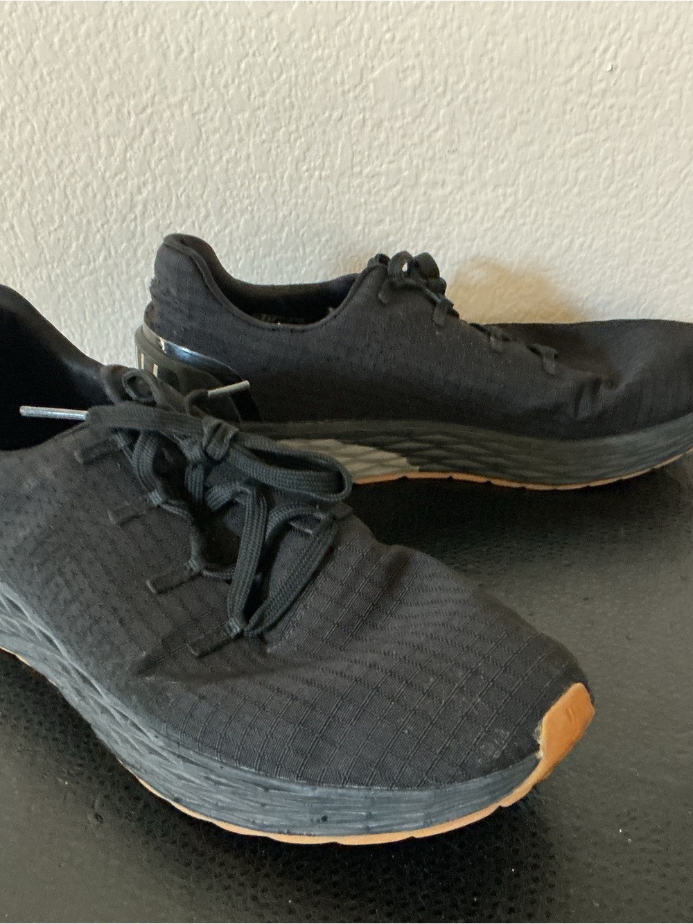 NoBull Men Black Rip Stop Runner Cross Fit Gym Trainer Shoes Size 12